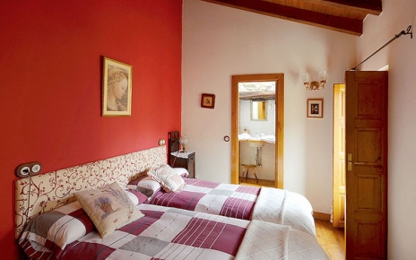 Bedroom 2 with its en suite shower room